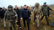 Prezydent Andrzej Duda spotkał się z żołnierzami podczas największych ćwiczeń Wojska Polskiego