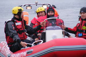 Superszybka łódź ratownicza wesprze ochotników z OSP w Krutyni