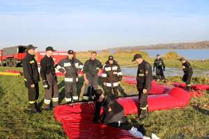 Braniewscy strażacy uczestniczyli w ćwiczeniach „Zalew 2015”