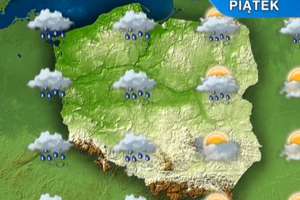Deszczowo i pochmurnie - zobacz jaka pogoda będzie w weekend w twoim regionie