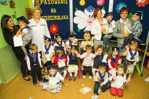 Pasowanie na przedszkolaka w "Promyczku" w Mikołajkach