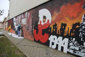 W Ostródzie powstał mural o historii Armii Krajowej