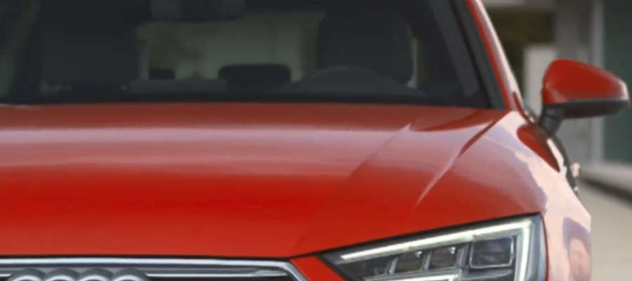 Najnowsze Audi A4 Avant na zakrętach wgryza sie w asfalt