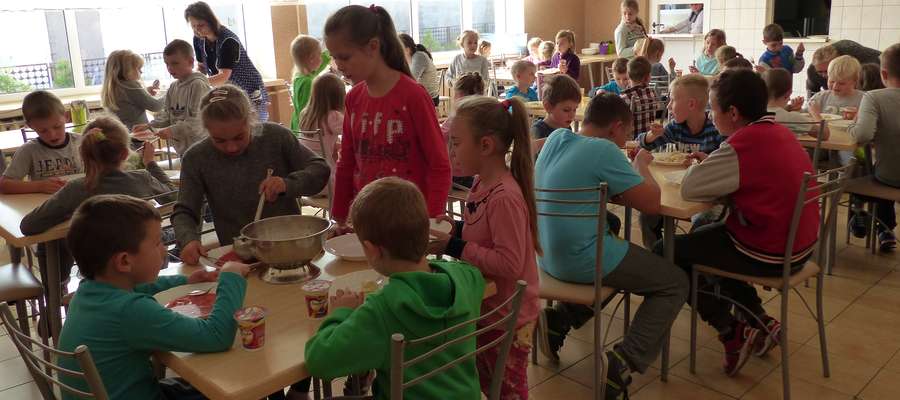 W nidzickich szkołach dzieci chętnie jedzą obiady