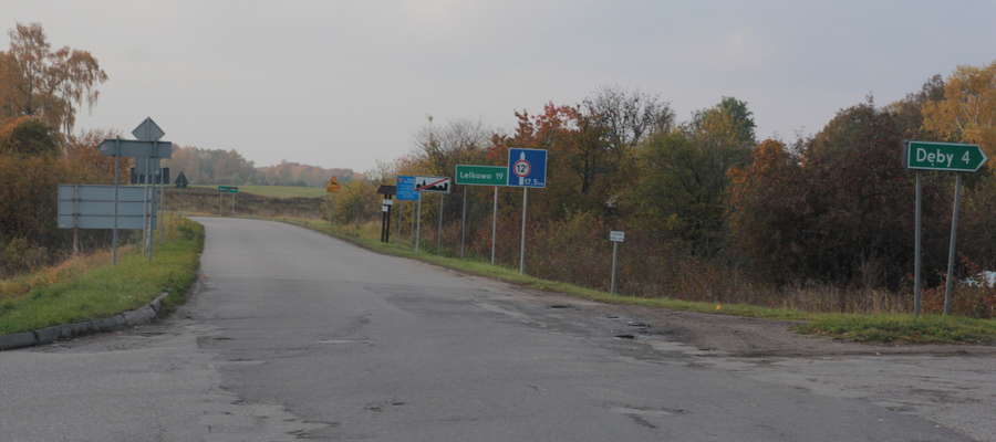 Według czytelnika już w tym miejscu powinien stać znak informujący o zamknięciu drogi przez Skarbiec.