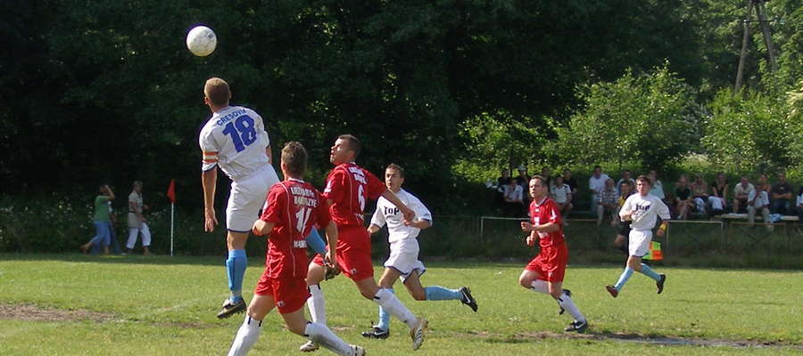 Czerwiec 2007: ligowy mecz Cresovii Górowo Iławeckie i Victorii Bartoszyce