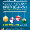 Mikołajkowy Turniej Bilardowy o Puchar Burmistrza