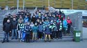 Młodzi piłkarze ITR-u Jezioraka byli na wczorajszym meczu ekstraklasy Lechia — Lech. ZOBACZ ZDJĘCIA
