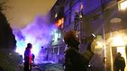 Tragiczny pożar w "samotniaku" w Olsztynie. Jedna osoba nie żyje, dwie ciężko ranne