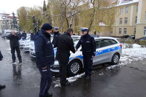 Olsztyńska policja "bogatsza" o nowe samochody