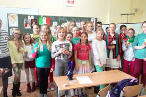 La festa Italiana - Dzień Włoski w Szkole Podstawowej nr 4 w Działdowie