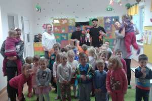 Grupa Teatralna w przedszkolu w Olecku