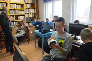 Bibliotekę w Kisielicach opanowały roboty!