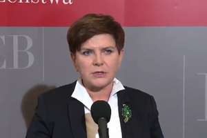 Premier Beata Szydło: Polacy mogą czuć się bezpiecznie