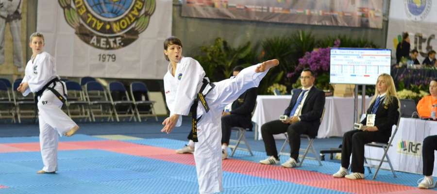 Anna Dąbrówska trenuje taekwondo już od 14 lat.