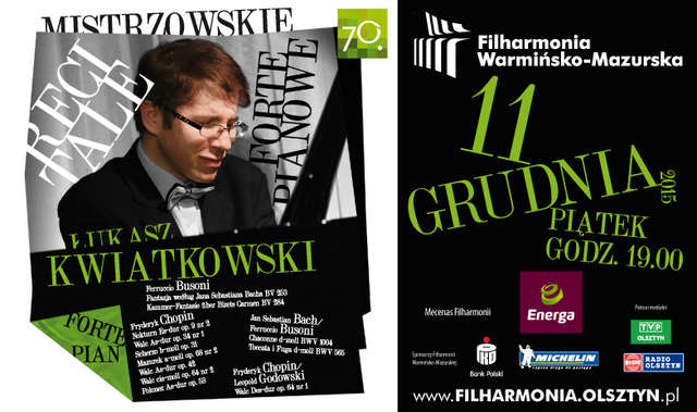 Recital Łukasza Kwiatkowskiego w filharmonii - full image