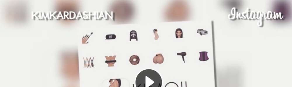 Emotikony pośladków Kim Kardashian robią furorę na App Store