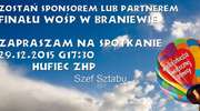 Zostań sponsorem lub partnerem 24 finału WOŚP w Braniewie