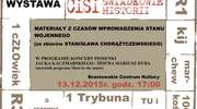 Zobacz zbiór materiałów z czasów stanu wojennego  . "Cisi świadkowie historii"  