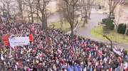 Protesty przed Trybunałem Konstytucyjnym "w obronie demokracji"