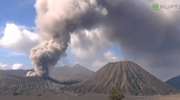 Erupcja wulkanu Bromo zakryła pyłem niebo nad Jawą