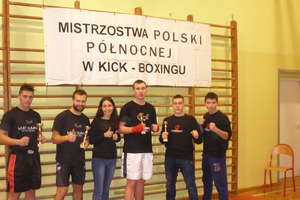 Ekipa MUKS Olimpia na kickboxerskich mistrzostwach w Gdańsku
