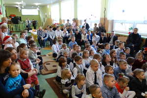Spotkanie wigilijne w szkole w Napiwodzie