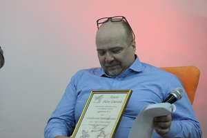 Arkadiusz Monkiewicz zwycięzcą konkursu literackiego "Barcji"