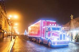 2 grudnia świąteczna ciężarówka Coca-Coli zawita do Ełku