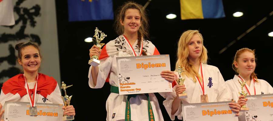 Natalia Stachowicz turniej w Katowicach zakończyła na najwyższym stopniu podium