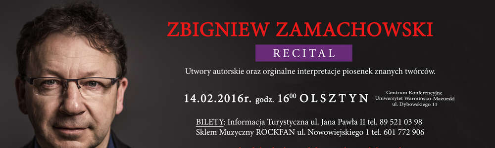 Recital Zbigniewa Zamachowskiego odwołany