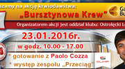 Bursztynowa krew - akcja krwiodawstwa w Galerii Bursztynowej