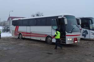 Pierwsze kontrole autobusów w Olsztynie