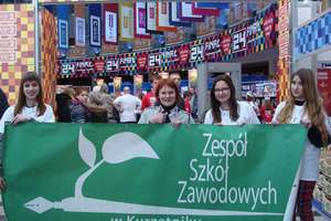 Uczennice ZSZ uczestniczyły w warszawskim 24 finale WOŚP