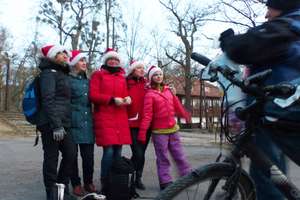 Noworoczne spotkanie grupy rowerowej Stop. Przy ognisku snuli plany, gdzie pojadą