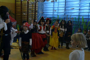 Bal piratów w szkole w Bisztynku