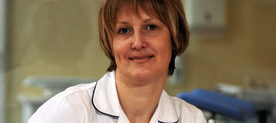 Barbara Chojnowska zajęła drugie miejsce w województwie w konkursie "Położna na medal"