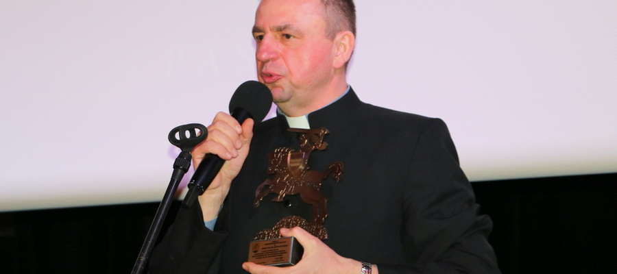 Nagrodę odebrał dla parafii św. Józefa odebrał ks. proboszcz Jan Sindrewicz