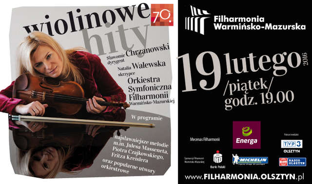 Wiolinowe hity w filharmonii - full image