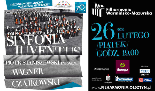 Polska Orkiestra Sinfonia Iuventus – gościnnie w Filharmonii Warmińsko-Mazurskiej
