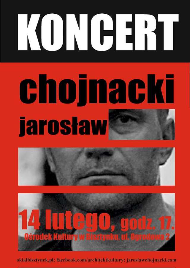 Jarosław Chojnacki zaśpiewa w Bisztynku - full image