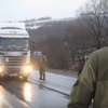 Ukraińcy blokują rosyjskie ciężarówki