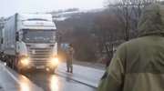 Ukraińcy blokują rosyjskie ciężarówki