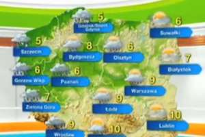 W czwartek pogodnie na wschodzie kraju. Temperatura od 5 do 12 stopni Celsjusza