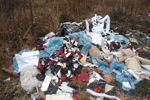 Dzikie wysypisko śmieci... Dzięki wyrzuconym dokumentom dotarli do winnego