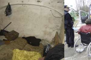 Bezdomny 36-latek żył w piwnicy... Znaleźli go w bardzo złym stanie [zdjęcia]