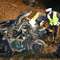 Tragiczny wypadek w Olsztynku. Auto rozpadło się na dwie części. 23-letni kierowca zginął na miejscu, pasażer w ciężkim stanie