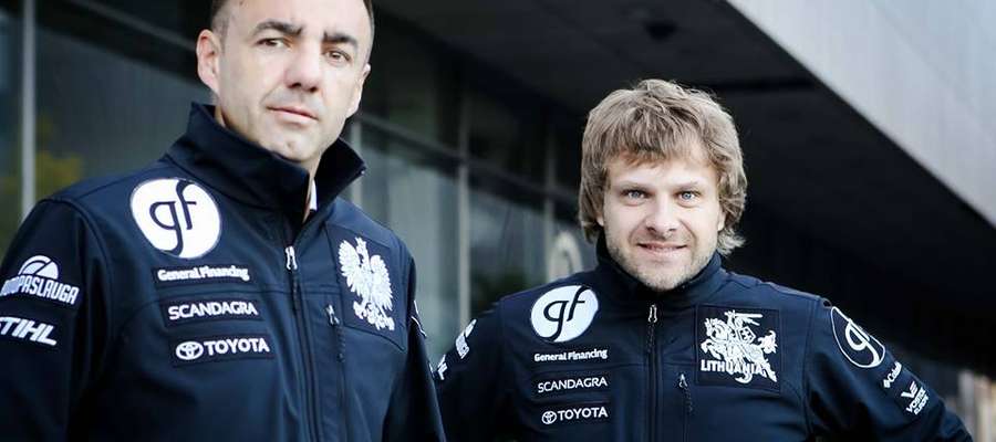 Sebastian Rozwadowski (z lewej) i Benediktas Vanagas