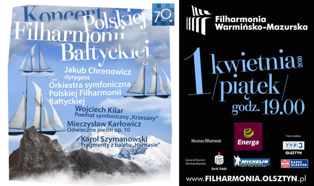 Koncert Polskiej Filharmonii Bałtyckiej z Gdańska
