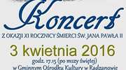 Radzanów. Koncert zespołu "Głos wołającego na pustyni"